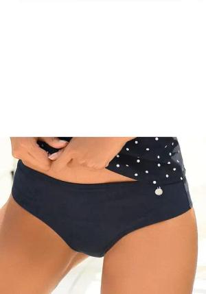 LASCANA Bikini-Hose Merilyn uni und bedruckt