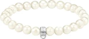 THOMAS SABO Armband Charm-Perlenarmband, X0293-082-14-L19, mit
