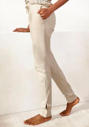 LASCANA Sweathose Loungehose mit Knöpfen am