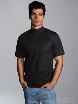 Trigema T-Shirt TRIGEMA T-Shirt mit Stehkragen