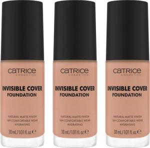 Catrice Foundation Invisible Cover Foundation, 3-tlg.,