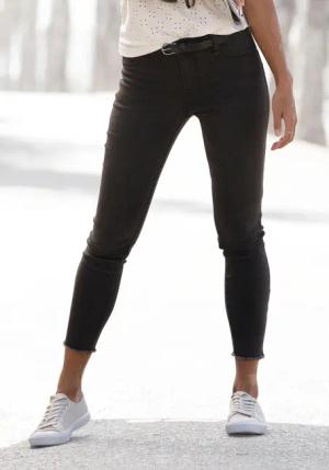 LASCANA Jeggings mit Reißverschlüssen am Saum,