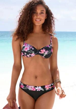 LASCANA Bikini-Hose Santini im floralen Design