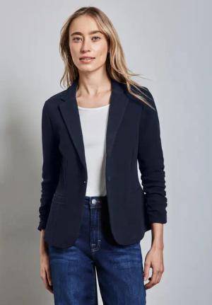 STREET ONE Kurzblazer in Unifarbe