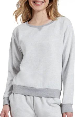 TOM TAILOR Sweatshirt Manila mit melierter