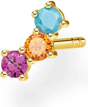 THOMAS SABO Single-Ohrstecker farbige oder weiße