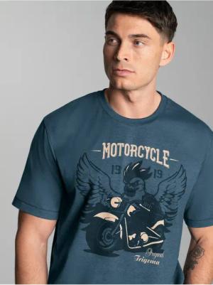 Trigema T-Shirt TRIGEMA T-Shirt mit großem