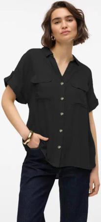 Vero Moda Hemdbluse VMBUMPY S/S SHIRT