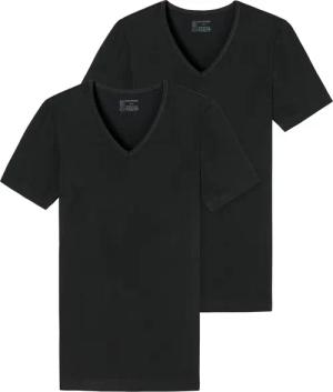 Schiesser V-Shirt "95/5" (2er-Pack) mit tiefem