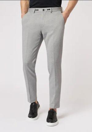 Roy Robson Anzughose Graue Drawstring Hose