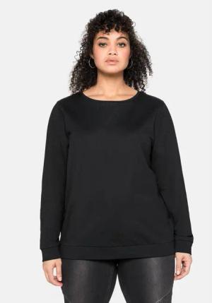 Sheego Sweatshirt Große Größen mit seitlichen