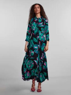 Y.A.S Hemdblusenkleid YASSAVANNA LONG SHIRT DRESS