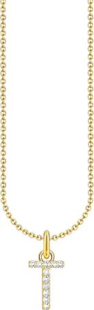 THOMAS SABO Kette mit Anhänger Buchstabe,
