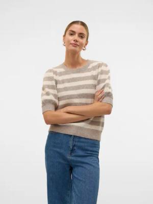 Vero Moda Kurzarmpullover VMDOFFY 2/4 O-NECK