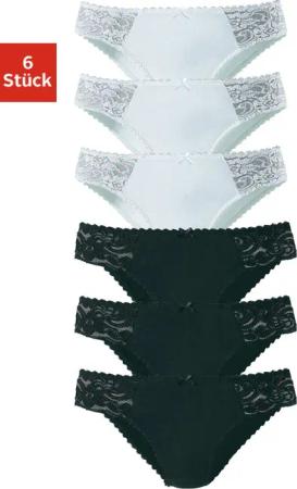 petite fleur Jazz-Pants Slips (6er-Pack) aus