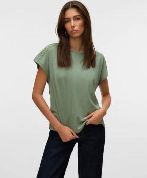 Vero Moda Kurzarmshirt VMEMMY SS LACE