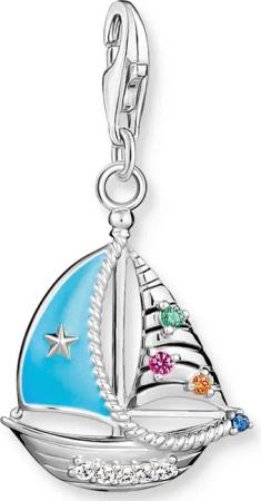 THOMAS SABO Charm-Einhänger Segelboot, 1927-340-7, mit