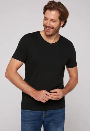 CAMP DAVID V-Shirt aus Baumwolle