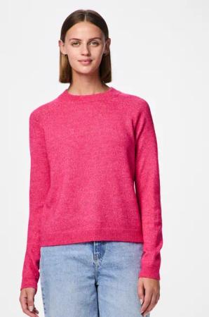 pieces Strickpullover PCJULIANA LS O-NECK KNIT