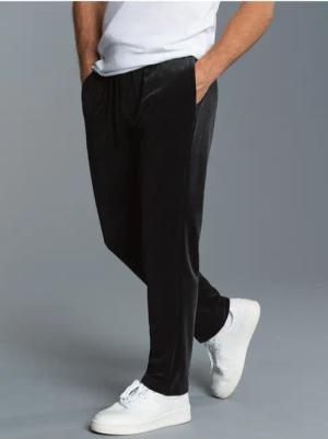 Trigema Jerseyhose TRIGEMA Nicki Hose mit