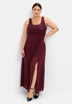 Sheego Abendkleid Große Größen mit floraler