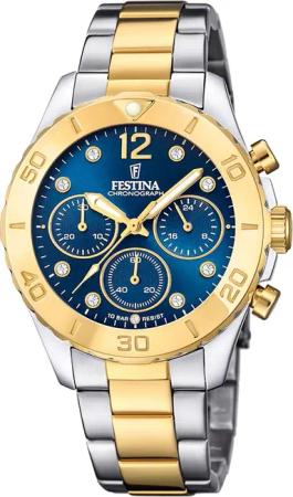 Festina Chronograph Boyfriend Collection F20604/3, Armbanduhr,