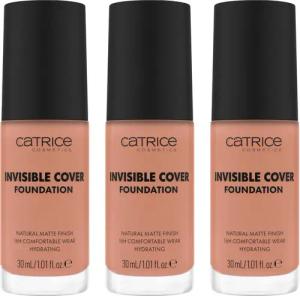 Catrice Foundation Invisible Cover Foundation, 3-tlg.,