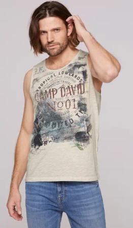 CAMP DAVID Tanktop aus Baumwolle