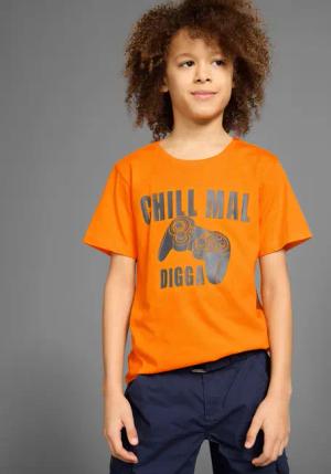 KIDSWORLD T-Shirt Mit Spruch: CHILL MAL