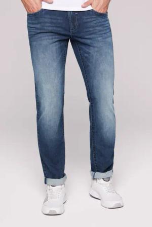 CAMP DAVID Regular-fit-Jeans mit Bleaching-Effekten