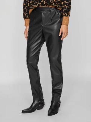Vila Lederimitathose VIDAGMAR VARONE HW PU-PANT-NOOS