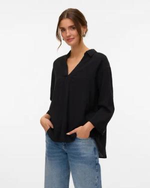 Vero Moda Shirtbluse VMLINN 3/4 TOP