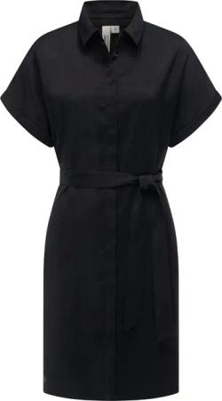 Ragwear Blusenkleid Manilla Kurzarm Midikleid mit