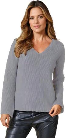 Zhrill Strickpullover FREESA mit Logo Stickerei