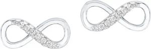 Amor Paar Ohrstecker Infinity / Unendlichkeitsschleife,