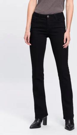 Arizona Bootcut-Jeans Ultra-Stretch normale Passform, Baby-Bootcut,