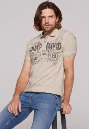 CAMP DAVID Poloshirt aus Baumwolle