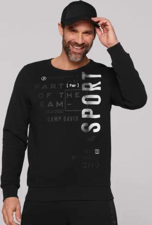 CAMP DAVID Sweatshirt mit Schriftzügen