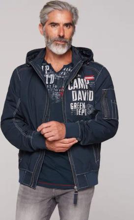 CAMP DAVID Outdoorjacke mit Ärmeltasche