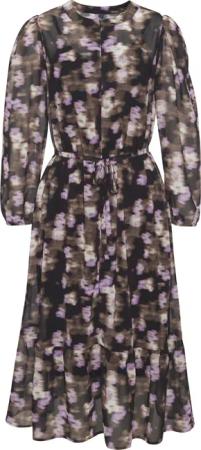 LASCANA Midikleid mit Unterkleid, Chiffonkleid, herbstlich,