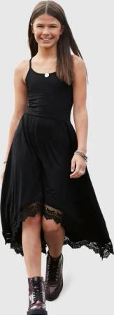 KIDSWORLD Jerseykleid - Spaghettikleide aus Viskose