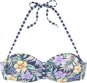 Venice Beach Bandeau-Bikini-Top Summer, mit geraffter