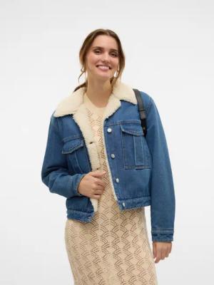 Vero Moda Jeansjacke VMGISLA LS TEDDY