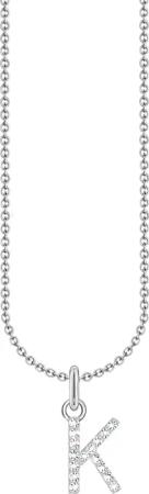 THOMAS SABO Kette mit Anhänger Buchstabe,