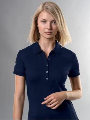 Trigema Poloshirt TRIGEMA Poloshirt mit Kristallsteinen