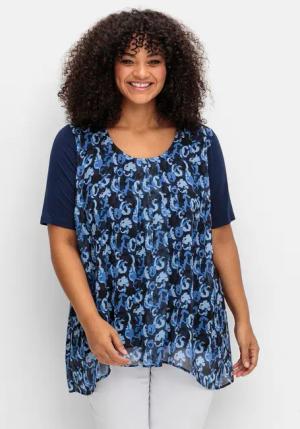 Sheego Blusenshirt Große Größen aus Jersey