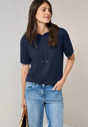 CECIL Sweatjacke mit Kapuze