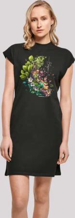 F4NT4STIC Shirtkleid Blüten Baum Kleid Print