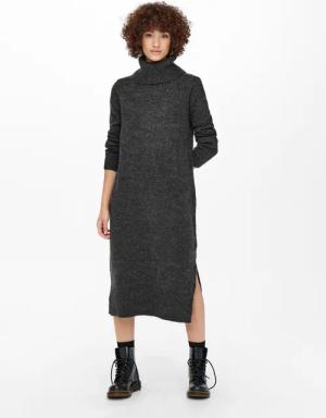 ONLY Strickkleid ONLBRANDIE L/S ROLL NECK