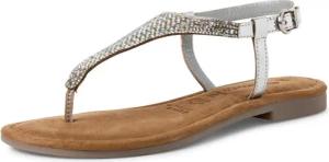 Tamaris Riemchensandale, Sandalette, Sommerschuh, Festtagsschuh, funkelnde